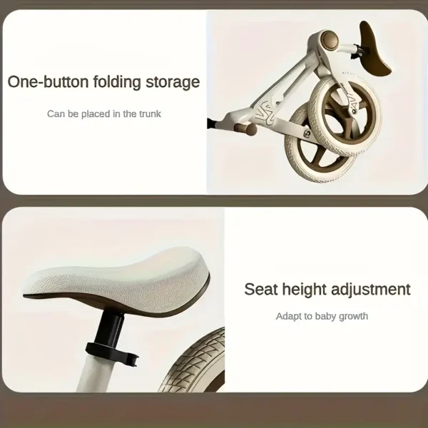 8511ac32-4604-4e9b-a7ee-01ed7c4e075b Foldable Kids Balance Bike