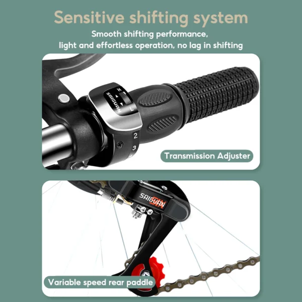 my-11134207-7rash-m1du3a8v00wy0d Foldable 7 Speed Adult Bike 20inch