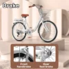 Foldable 7 speed Adult Bike 24inch