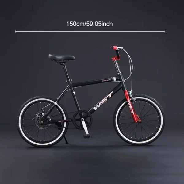 Lightweight Mountain Bike with Shock Absorption