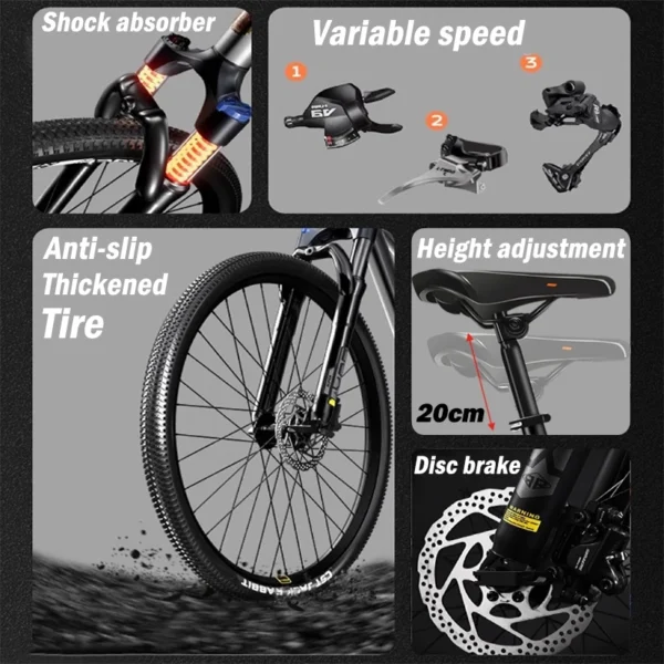 my-11134207-7rasl-mcj67hg18vfz64 Disc Brake Adult Mountain Bike 26inch